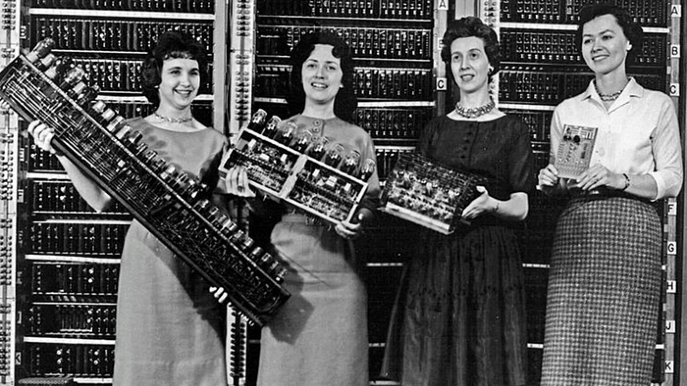 ENIAC-era computing hardware, United States Army photograph
